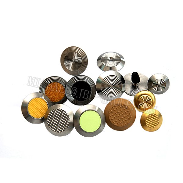 TGSI-011 Stainless steel tactile studs / warning studs / tactile indicators with self-adhesive tape